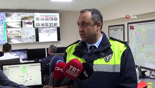 Trafikte kural ihlali yapan sürücülere sıkı takip