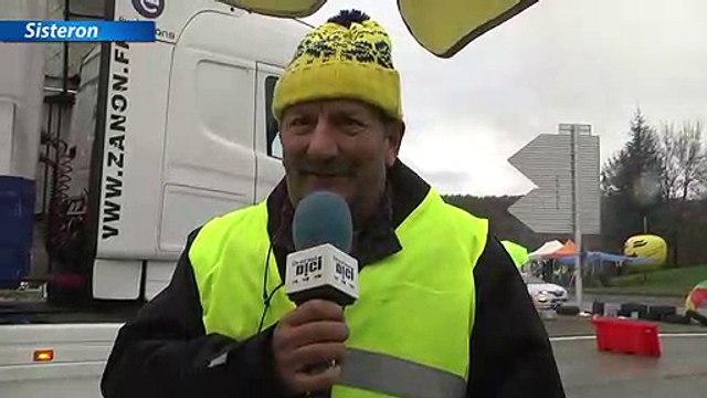 Gilets jaunes/ jour7: Une dizaine de blocages dans les Alpes du Sud, des points de pénurie et des entreprises qui disent leur ras le bol. Ambiance dans le 04
