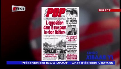 REPLAY - Revue de Presse - Pr : MAMADOU MOUHAMED NDIAYE - 23 Novembre 2018