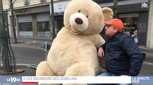 Des gros nounours font le buzz dans Paris - ZAPPING ACTU HEBDO DU 24/11/2018