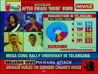 After Owaisi 'bribe' bomb, Sonia Gandhi mega rally in Telangana ahead of polls