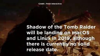 Shadow of the Tomb Raider is Coming to macOS and Linux Next Year