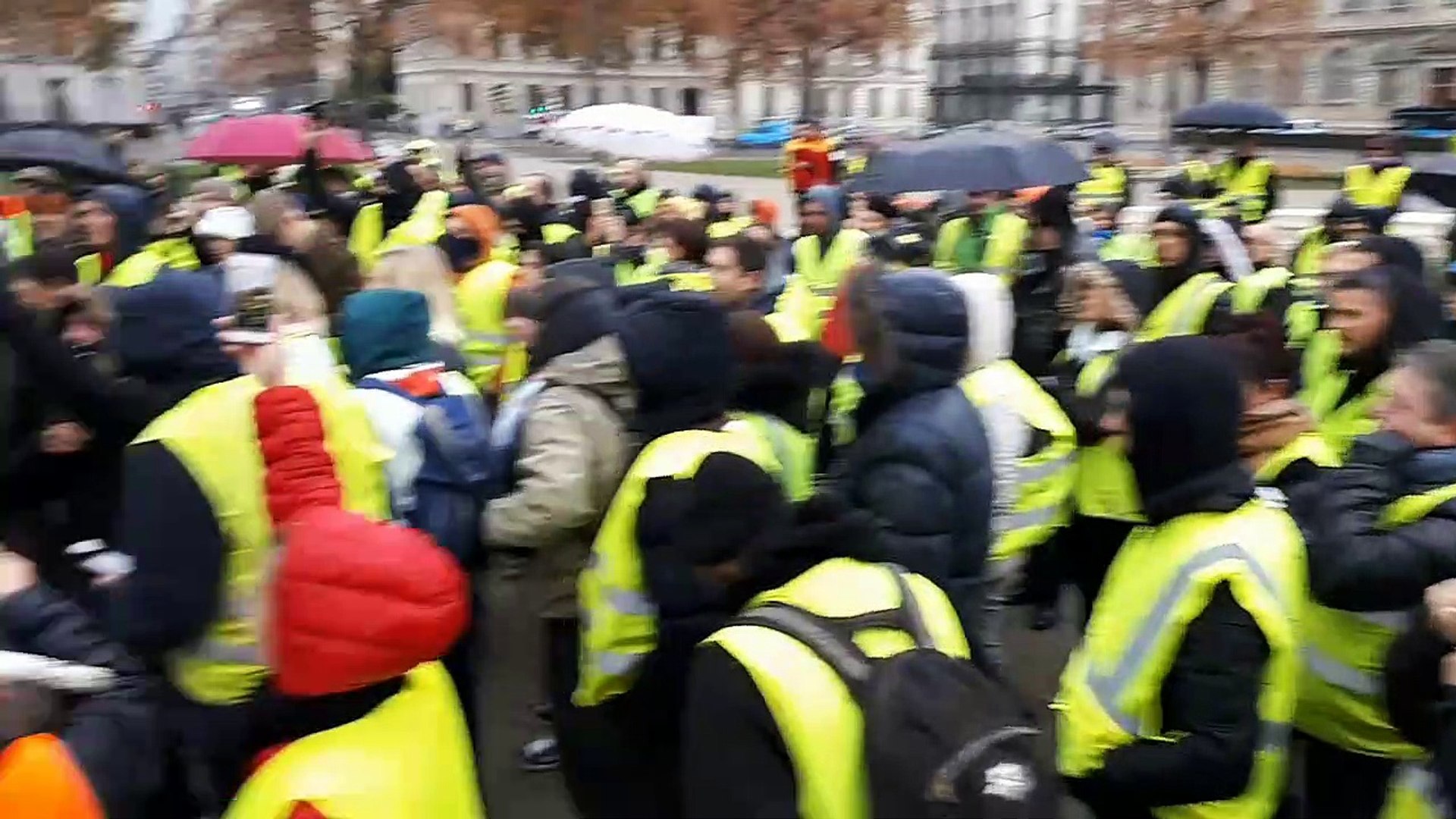 Manifestation Des Gilets Jaunes à Grenoble Vendredi 23 Novembre