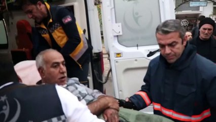 Elazığ'da binanın bodrum katında yangın