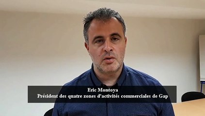 Eric Montoya, président des quatre zones d'activités commerciales de Gap