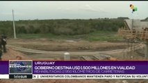 Uruguay invierte mil 500 mdd para rehabilitar carreteras y puentes