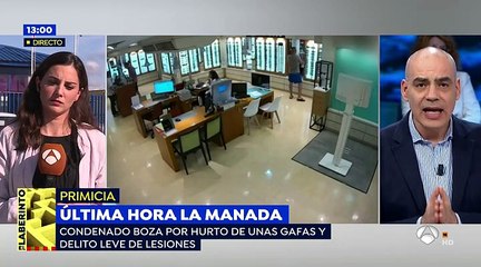 Ángel Boza, absuelto del robo de unas gafas en un centro comercial y condenado por hurto y un delito leve de lesiones