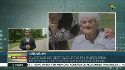 Uruguay: fallece activista Luisa Cuesta a los 98 años