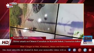 Terror attack on Chinese Consulate in Karachi foiled; 3 terrorists killed