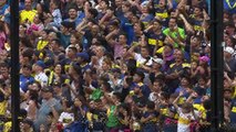 Thousands of fans come out for Boca Juniors training