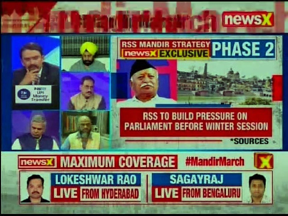 'Mandir March' in Ayodhya by VHP & Shiv Sena, strategy to push Ram Mandir will work? Nation at 9