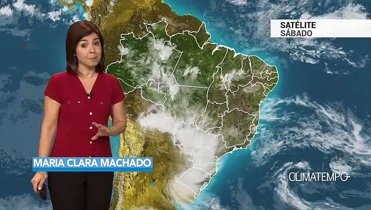 Previsão Brasil – Muita chuva sobre o país