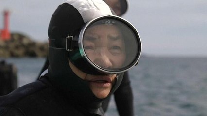 Японские "женщины моря" преподали урок дайвинга