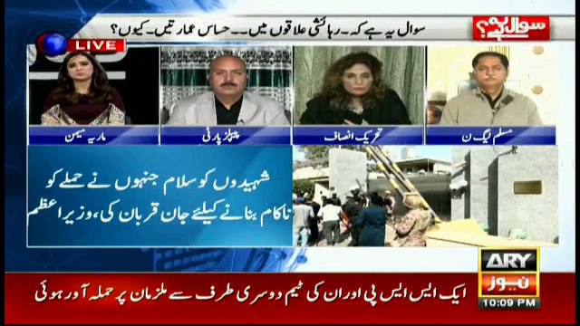 Andleeb Abbasi raises questions over sensitive installations in residential areas