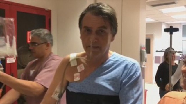 Bolsonaro concluye exámenes médicos para evaluar posible cirugía