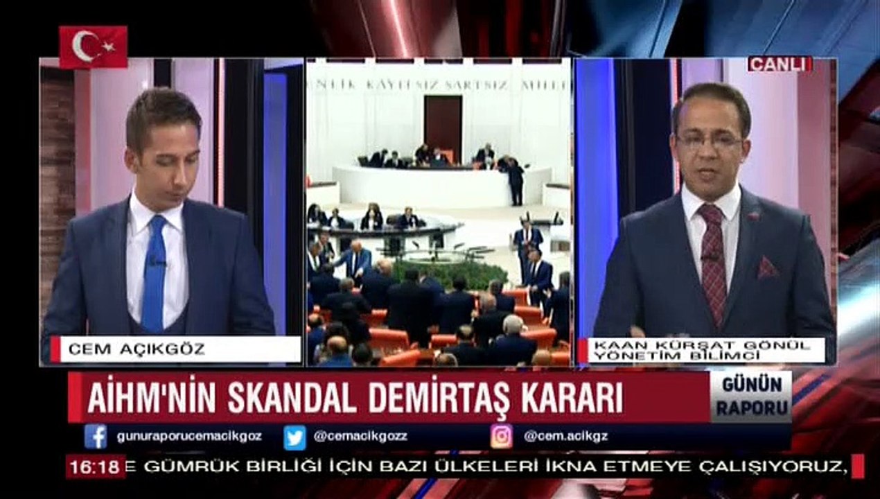 KAAN KÜRŞAT GÖNÜL 23 KASIM 2018 GÜNÜN RAPORU