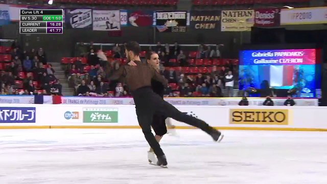Gabriella PAPADAKIS / Guillaume CIZERON FRA Rhythm Dance 2018 IDFDP