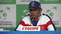 Noah «On a toujours été très loin» - Tennis - Coupe Davis