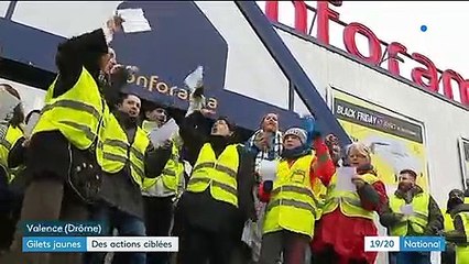 "Gilets jaunes" : des actions ciblées avant le rassemblement à Paris