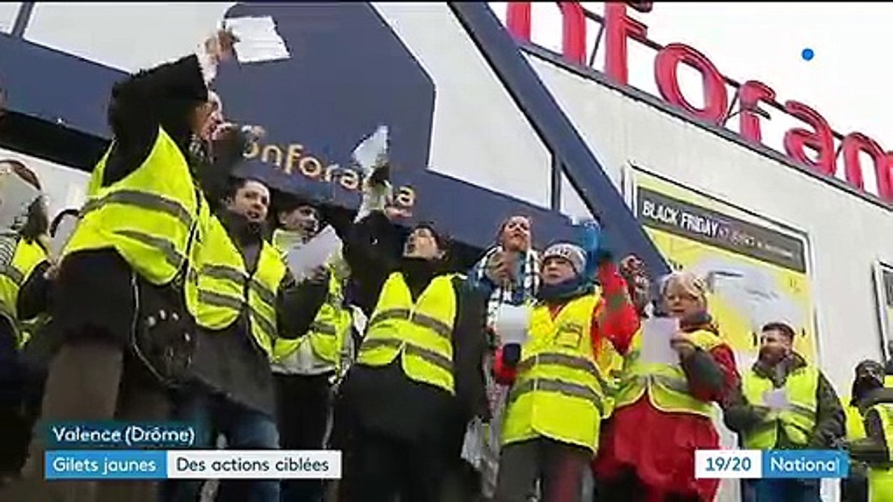 "Gilets jaunes" : des actions ciblées avant le rassemblement à Paris