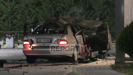 Report TV - Tronditet Vlora, tritol në automjet pronarit të gurores, plagoset rëndë 48-vjeçari