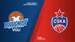 Buducnost VOLI Podgorica - CSKA Moscow Highlights | Turkish Airlines EuroLeague RS Round 9
