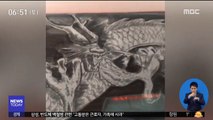 [투데이 영상] 면봉·칫솔이 붓…먼지 쌓인 차량에 그림