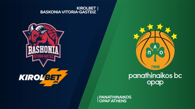 KIROLBET Baskonia Vitoria-Gasteiz - Panathinaikos OPAP Athens Highlights | Turkish Airlines EuroLeague RS Round 9