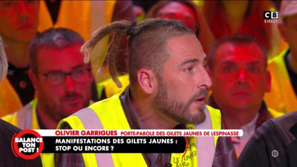 Un porte-parole des Gilets Jaunes s'explique face aux chroniqueurs