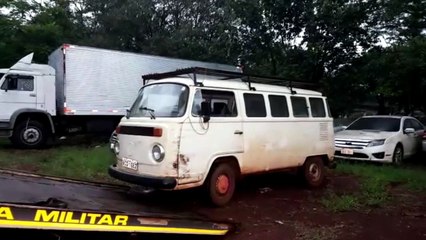 Kombi furtada é recuperada pela Polícia Militar