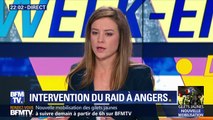 Intervention du RAID à Angers