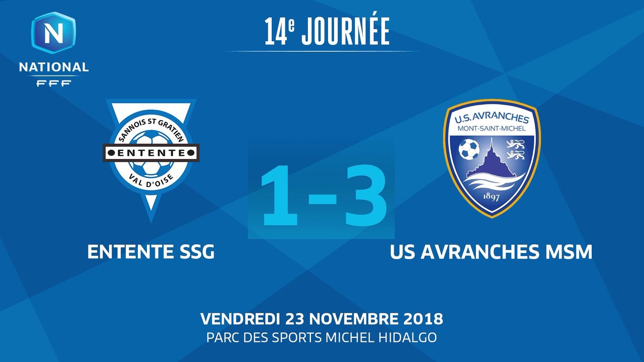 J14 : Entente SSG – US Avranches MSM (1-3), le résumé