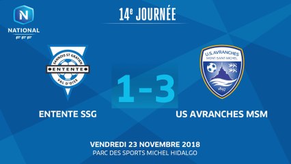 J14 : Entente SSG – US Avranches MSM (1-3), le résumé