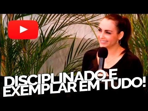 Disciplinado e exemplar em tudo! - Bispa Cléo