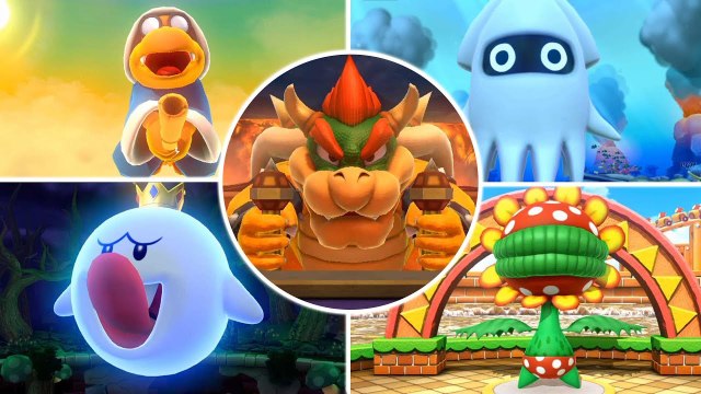 Mario Party 10 - All Final Boss Battles (Master CPU)