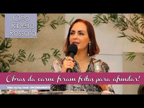 Obras da carne foram feitas para afundar! - Bispa Cléo
