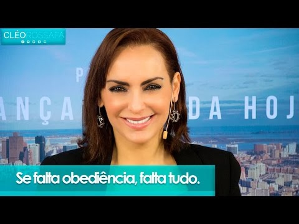 Se falta obediência, falta tudo - Bispa Cléo