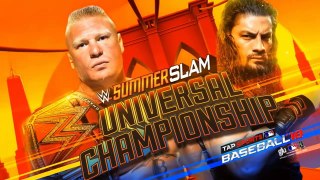 Brock Lesnar vs Roman Reigns Universal Championship Full Match - WWE Summerslam 2018 ( 720 X 1280 )