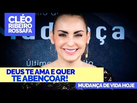 Deus te ama e quer te abençoar! - Bispa Cléo