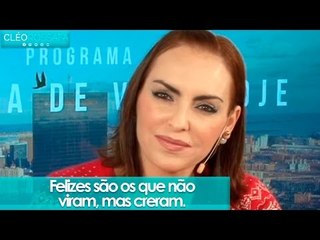 Felizes são os que não viram, mas creram - Bispa Cléo