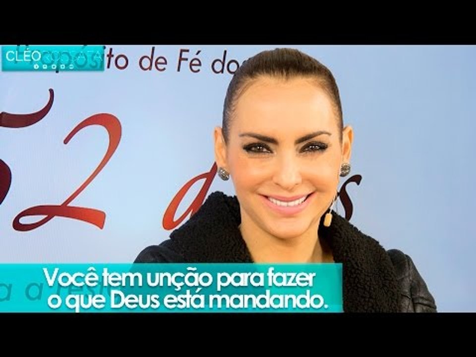 Você tem unção para fazer o que Deus está mandando - Bispa Cléo