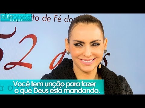 Você tem unção para fazer o que Deus está mandando - Bispa Cléo