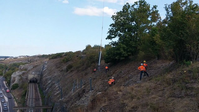 Opération de sécurisation des voies de chemin de fer