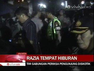 Jelang Pelantikan Jokowi, Warung Remang-remang Dirazia