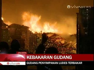 Gudang Penyimpanan di Daan Mogot Ludes Terbakar