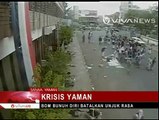 Detik-Detik Bom Bunuh Diri Terekam CCTV