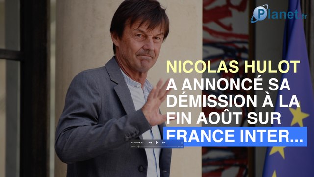 Nicolas Hulot : ce détail très troublant sur sa démission