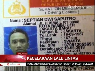 Tabrak Separator, Pengendara Motor Tewas