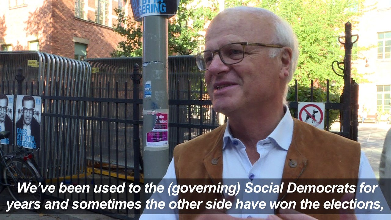 Swedes in Stockholm vote in legislative elections