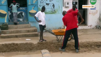 Assainissement  à Cambérène
